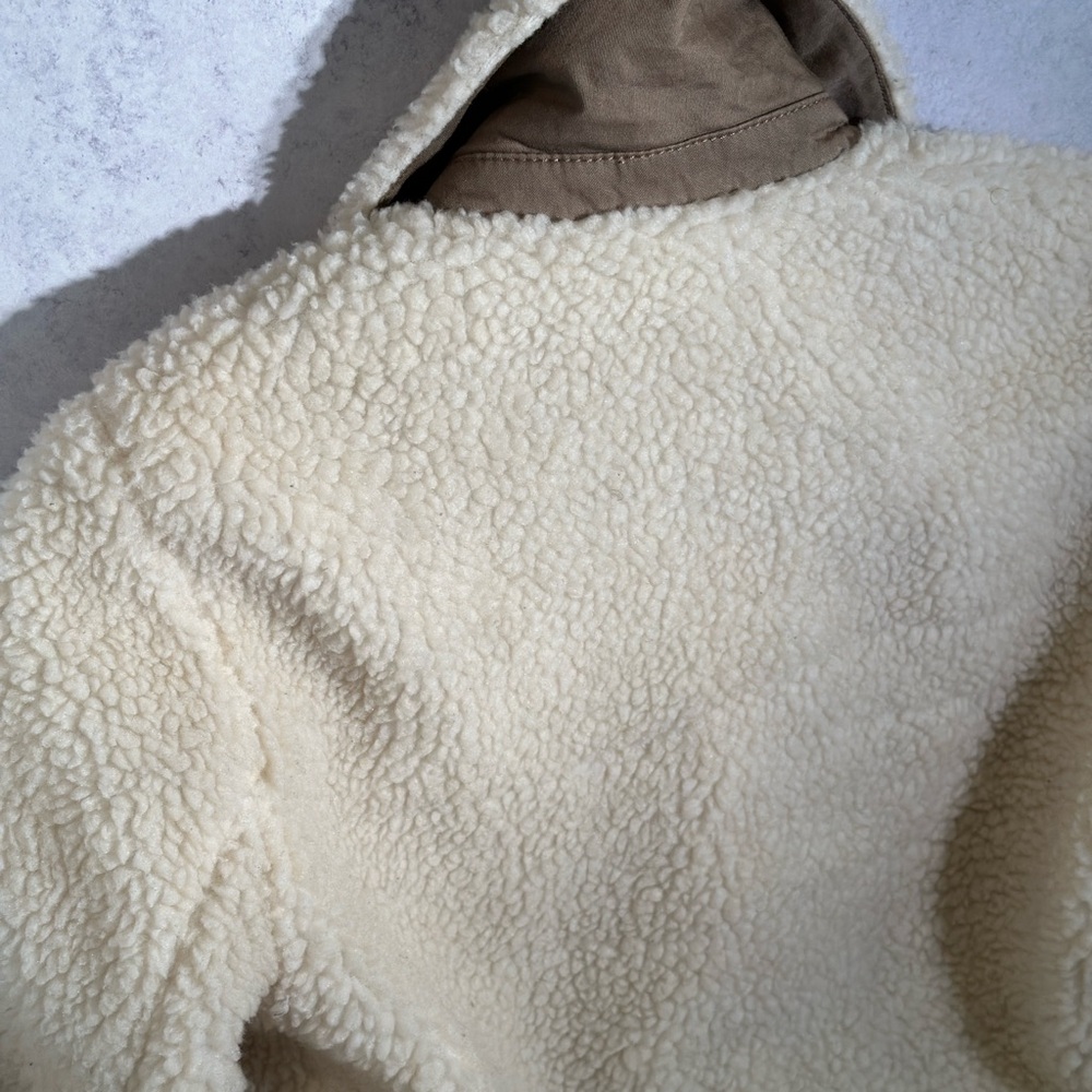 Madewell | Portland Sherpa Jacket sz XS - Girlhood core, hygge - Picture 7 of 9